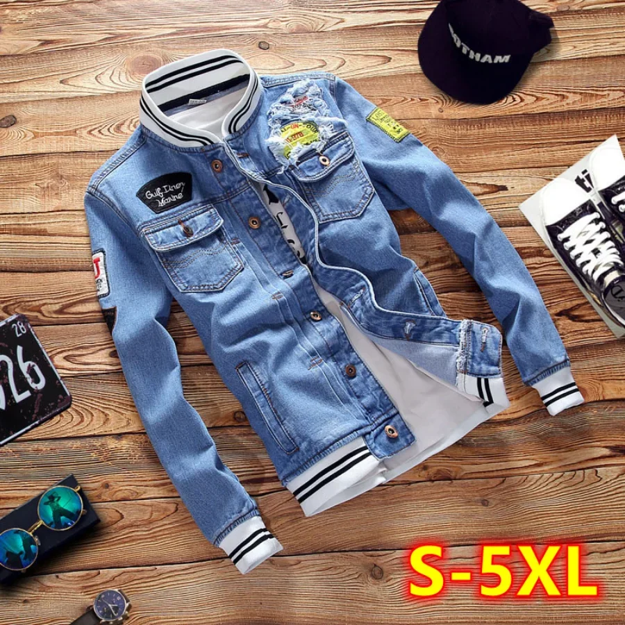 Woodworking Brand - Nouveau 2026 hommes Denim vestes mode