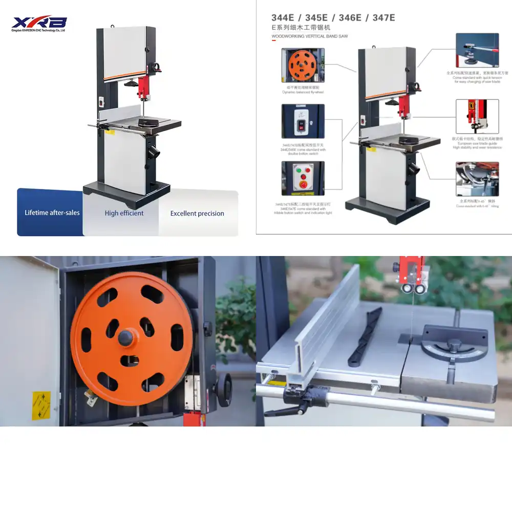 Woodworking Machinery For Sale - Scie à ruban verticale MJ345E, haute