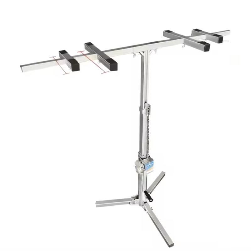 Woodworking Hand Tools - Lève-charge mobile à manivelle double tige,
