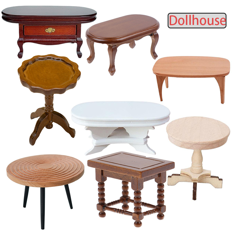 Woodworking Diy - Maison de poupée Miniature 1:12, Table