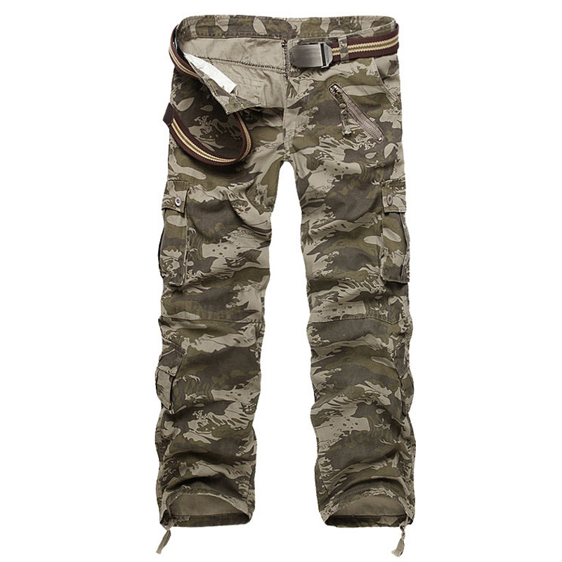 Woodworking Brand - Pantalon Cargo homme pantalon Camouflage pantalon