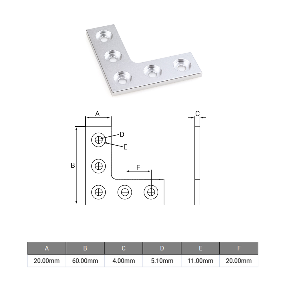 Lot de 2 connecteurs d'angle e - Woodworking Joint avis et prix